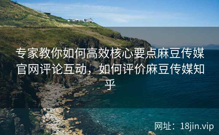 专家教你如何高效核心要点麻豆传媒官网评论互动，如何评价麻豆传媒知乎