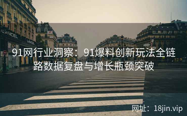 91网行业洞察：91爆料创新玩法全链路数据复盘与增长瓶颈突破
