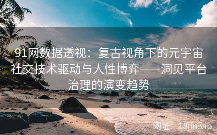 91网数据透视：复古视角下的元宇宙社交技术驱动与人性博弈——洞见平台治理的演变趋势