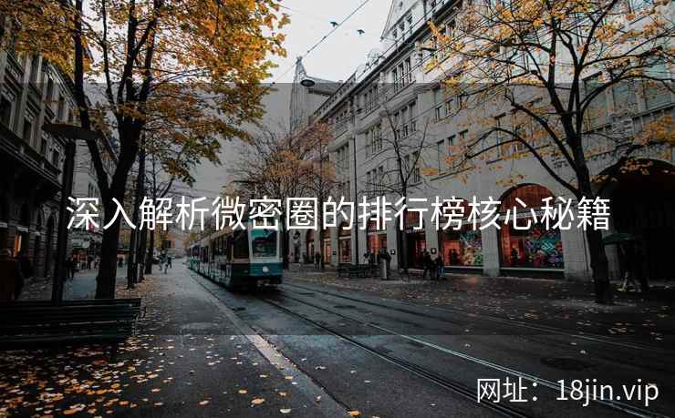 深入解析微密圈的排行榜核心秘籍