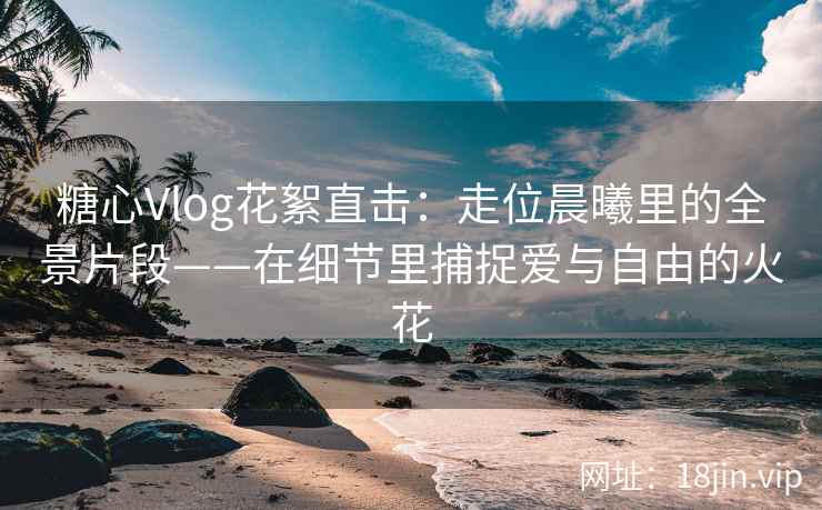 糖心Vlog花絮直击：走位晨曦里的全景片段——在细节里捕捉爱与自由的火花